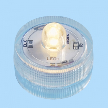 LED-Teelicht - weiß - wasserdicht