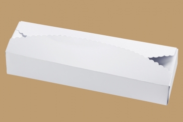 Box für Geld- und Gutscheingeschenke / Gastgeschenke - 225 x 70 x 40mm - weiß