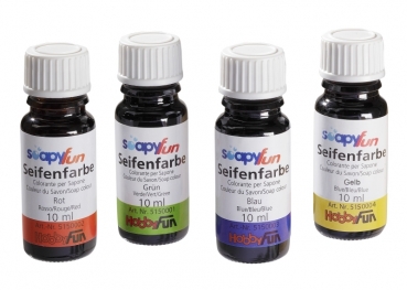 Seifenfarbe für Glycerinseife - 10ml - Seifengießen - Farbauswahl