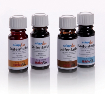 Seifenfarbe für Glycerinseife - 10ml - Seifengießen - Farbauswahl