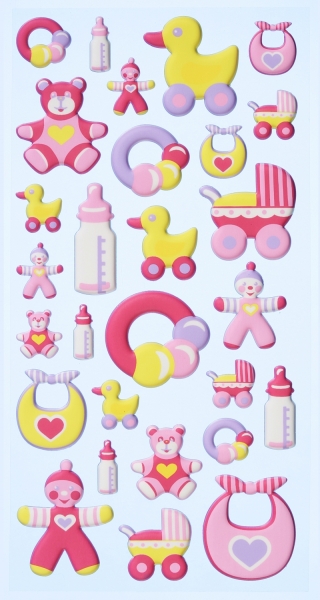 Softy Sticker Babygirl