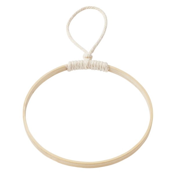 Deko-Ringe aus Holz mit Kordel zum Aufhängen - verschiedene Größen