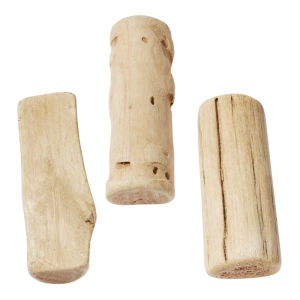 Treibholz Design III - ca. 8cm - ca.100g - ca. 9 Stück