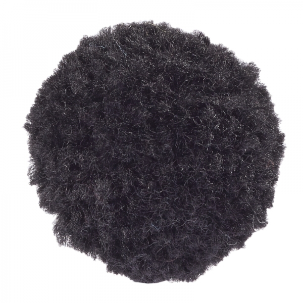 Pompons - schwarz - 20mm (8 Stück) oder 30mm (6 Stück)