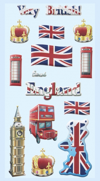 Softy Sticker England