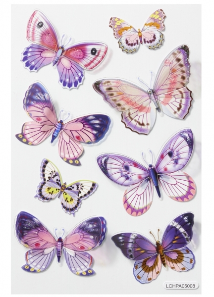 3D Sticker Schmetterlinge III