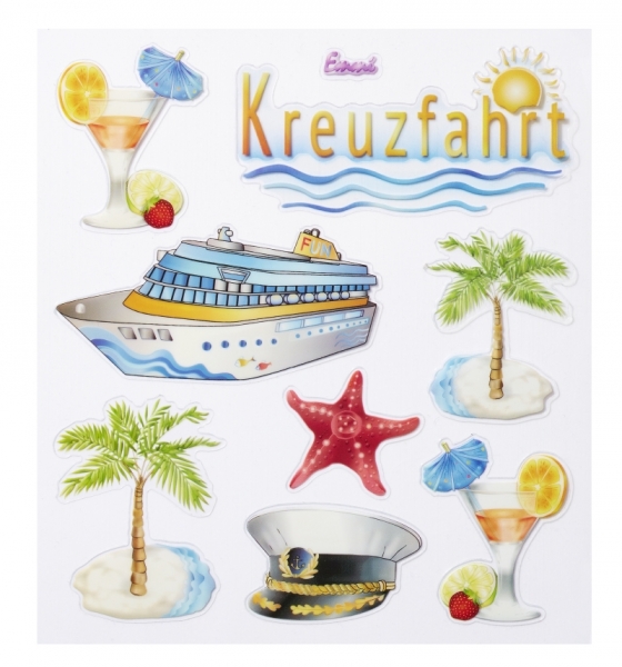 Hobby-Design Sticker Kreuzfahrt