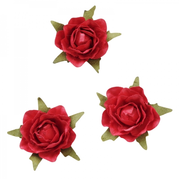 Streu-Rosen - ca. 20mm - Box mit 20 Stk. - verschiedene Farben