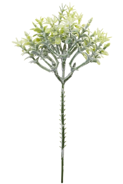 Blüten-Pick - 15cm - grün