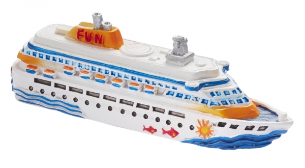 Deko - Kreuzfahrtschiff - ca. 12 cm