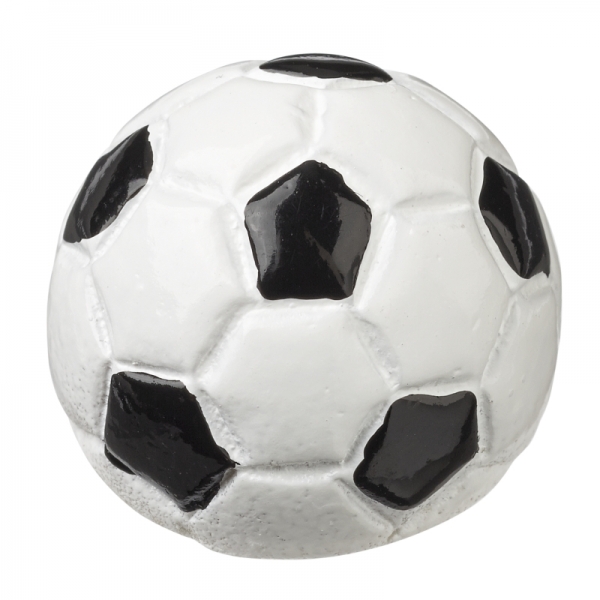 Dekofigur / Tortenfigur - Fussball - 30mm Durchmesser - 1 Stück pro Beutel