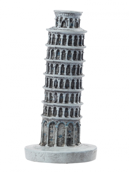 Deko - Schiefer Turm "Pisa" -  ca. 3,5 x 7,3 cm
