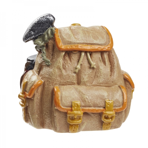 Deko / Tortenfigur - Rucksack, Trekking - ca. 3,5cm