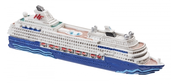 Deko - Kreuzfahrtschiff II - ca. 12 cm