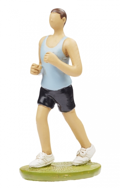 Deko / Tortenfigur - Jogger  - ca. 9,5cm