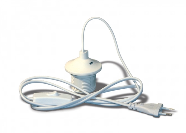 Kabelsatz für Stehleuchten - Kabel 1,5m mit Schalter & Stecker