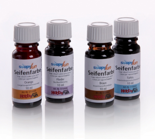 Seifenfarbe für Glycerinseife - 10ml - Seifengießen - Farbauswahl